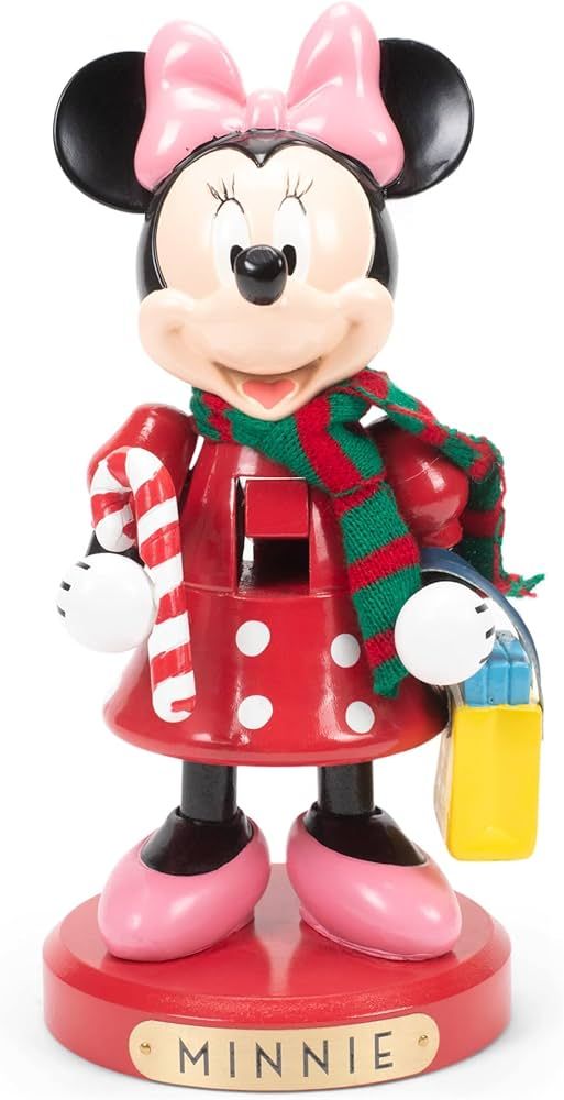 NUTCRACKER WITH CANDY CANE - MINNIE