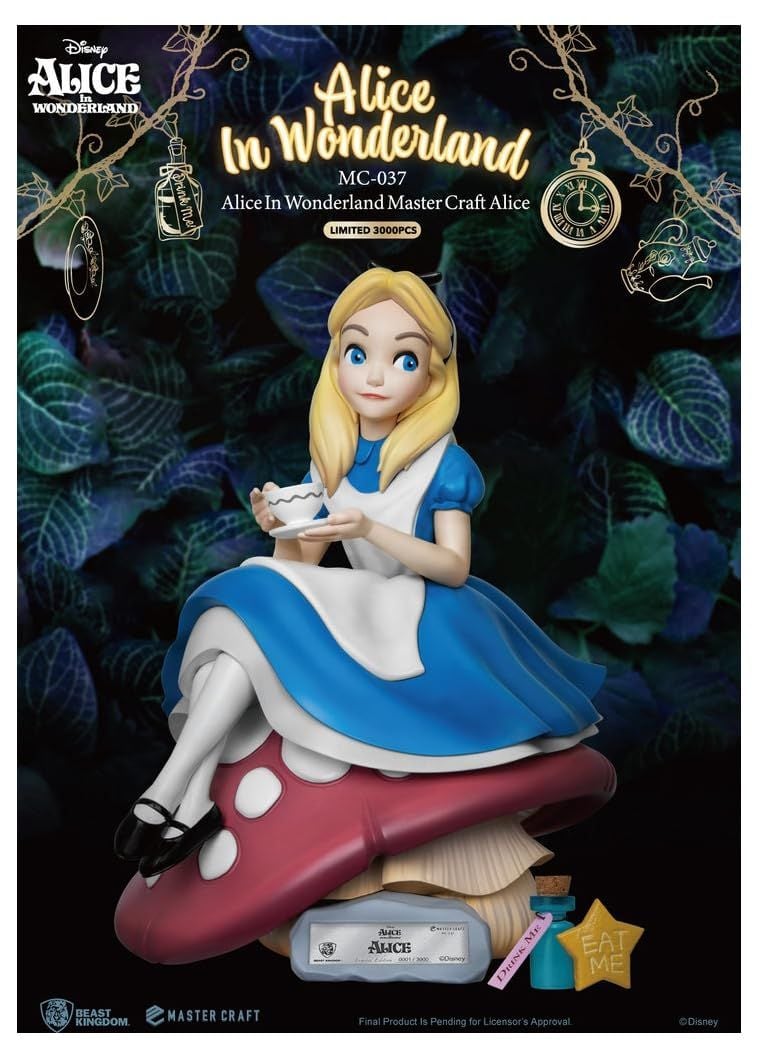 Alice In Wonderland Master Craft Statue Alice 36 cm