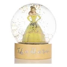 DISNEY BELLE SNOWGLOBE