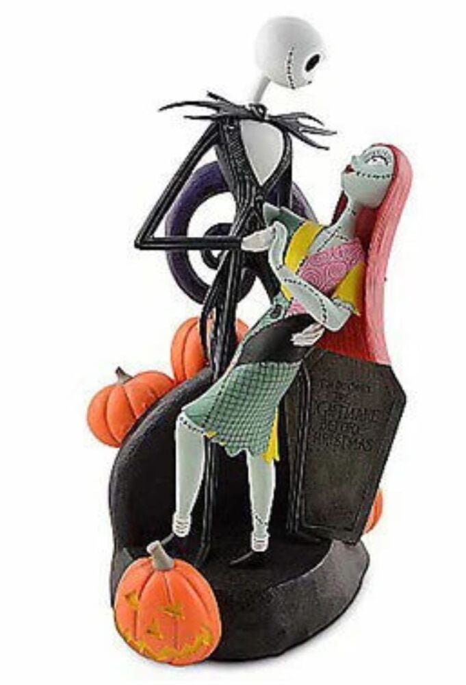 Jack Skellington Sally Zero The Nightmare Before Christmas Figurine