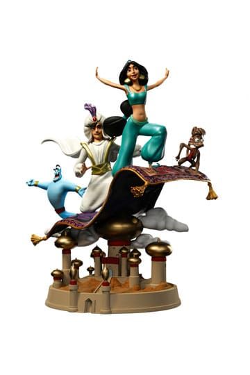 Disney Deluxe Art Scale Statue 1/10 Aladdin and Yasmine 30 cm