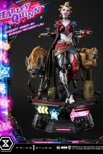 Batman Ultimate Premium Masterline Series Statue Cyberpunk Harley Quinn 60 cm