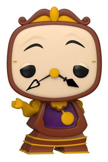 Beauty and the Beast POP! Movies Vinyl Figure Cogsworth 9 cm