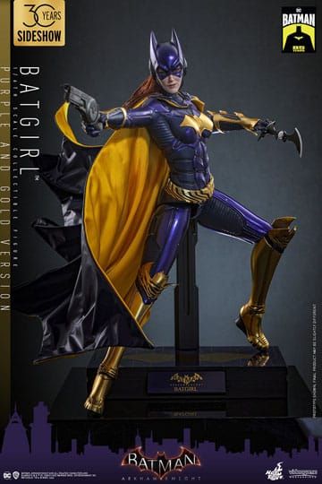 Batman Arkham Knight Videogame Masterpiece Action Figure 1/6 Batgirl (Purple and Gold Version) Exclusive 30 cm