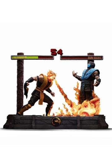 Mortal Kombat Deluxe Art Scale Statue 1/10 Scorpion Fatality 27 cm