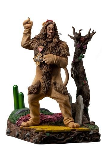 The Wizard of Oz Deluxe Art Scale Statue 1/10 Cowardly Lion 20 cm