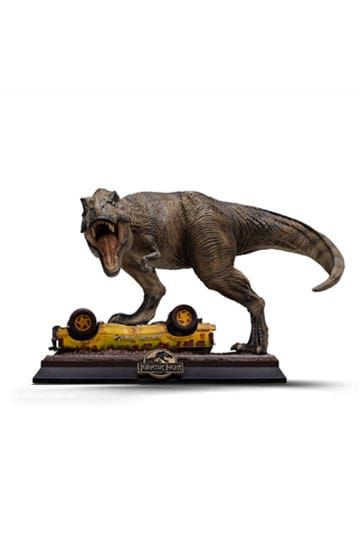 Jurassic Park Icons Statue T-Rex Attack 15 cm