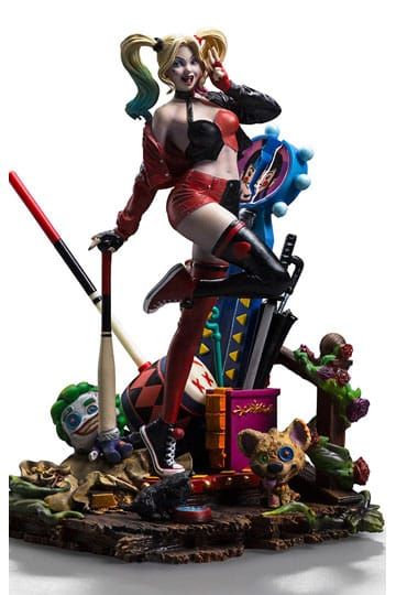 DC Comics Deluxe Art Scale Statue 1/10 Harley Quinn (Gotham City Sirens) 22 cm