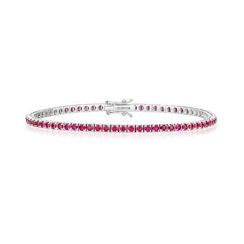 18CT RUBY BRACELET