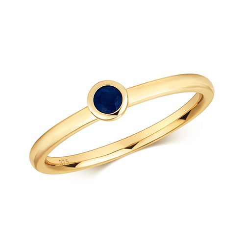 9CT SAPPHIRE RING