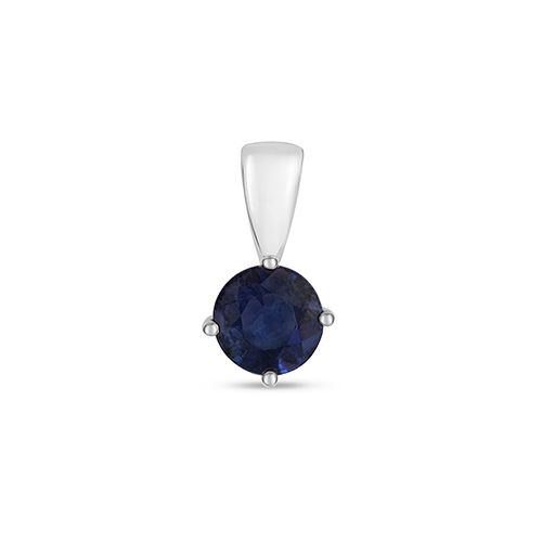 SAPPHIRE CLAW SET PENDANT