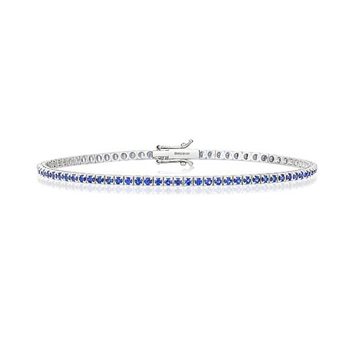 18CT SAPPHIRE BRACELET