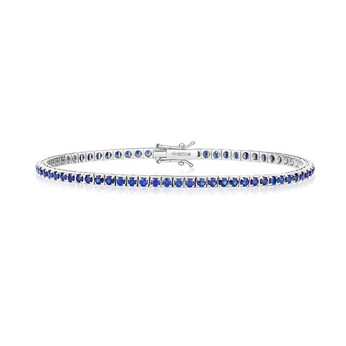 18CT SAPPHIRE BRACELET