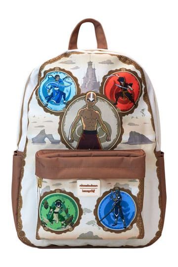 Nickelodeon by Loungefly Full-Size Nylon Backpack Avatar: The Last Airbender Bending Arts