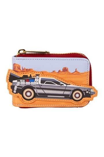 Universal by Loungefly Wallet Back to the Future 40th Anniversary Delorean