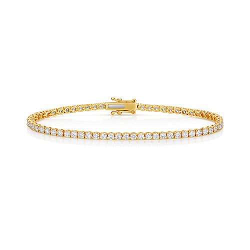 9CT LAB GROWN DIAMOND BRACELET