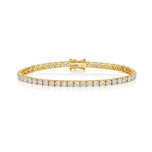 9CT LAB GROWN DIAMOND BRACELET