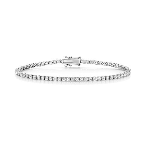 PLATINUM LAB GROWN DIAMOND BRACELET