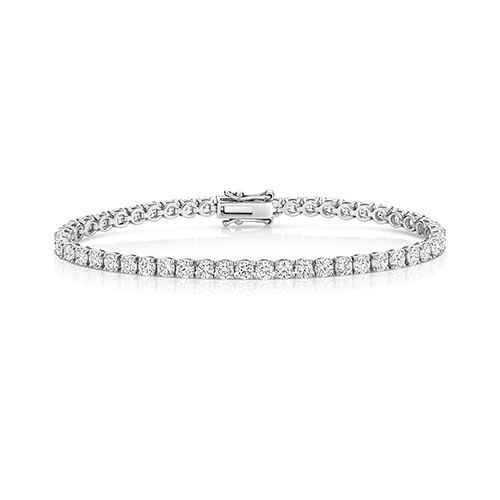 PLATINUM LAB GROWN DIAMOND BRACELET
