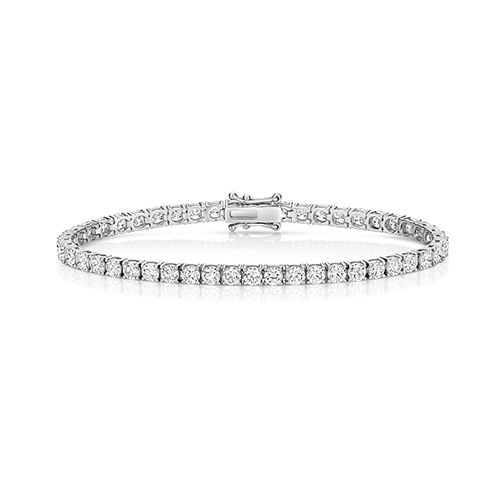 18CT LAB GROWN DIAMOND BRACELET