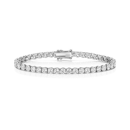 18CT LAB GROWN DIAMOND BRACELET