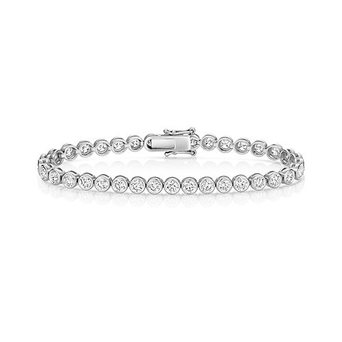18CT LAB GROWN DIAMOND BRACELET