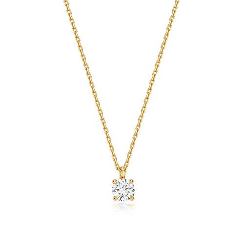 9CT 0.35CT LAB GROWN DIAMOND NECKLACE