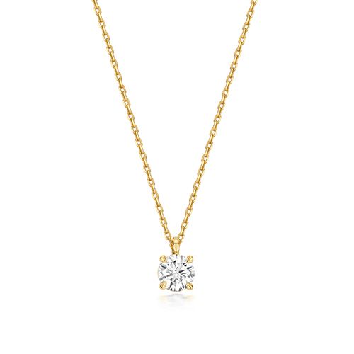 9CT 0.50CT LAB GROWN DIAMOND NECKLACE