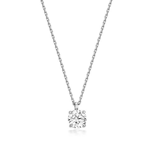 9CT 0.75CT LAB GROWN DIAMOND NECKLACE