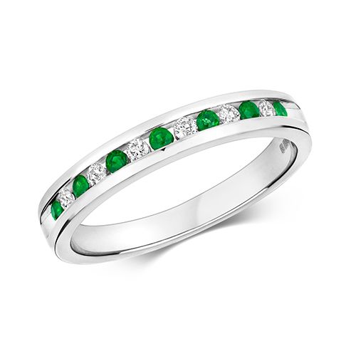 9CT DIAMOND HALF ETERNITY