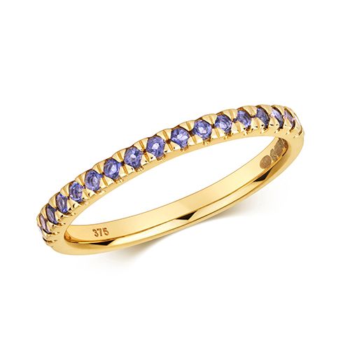 9CT IOLITE RING