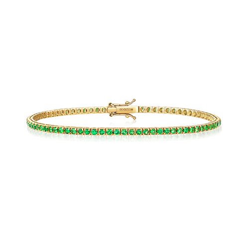 18CT TSAVORITE BRACELET