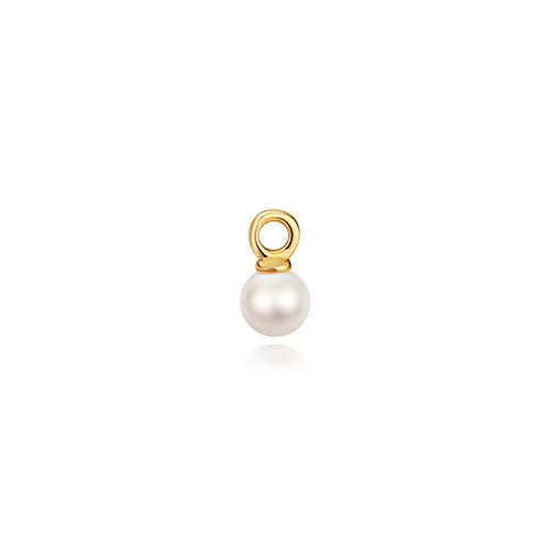 9CT FRESH WATER PEARL EARRING CHARMS