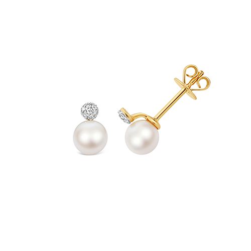 9CT FRESH WATER PEARL EARRINGS