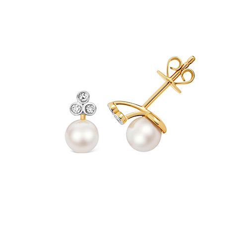 9CT FRESH WATER PEARL EARRINGS