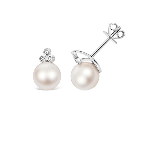 9CT FRESH WATER PEARL EARRINGS