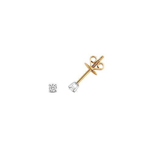 9CT 0.10CT DIAMOND STUDS