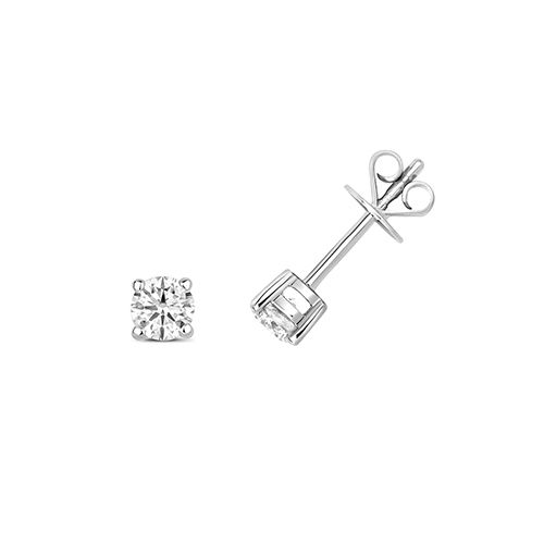 9CT 0.50CT DIAMOND STUDS W/GOLD