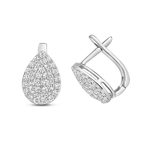 9CT 0.50CT DIAMOND DROP EARRINGS