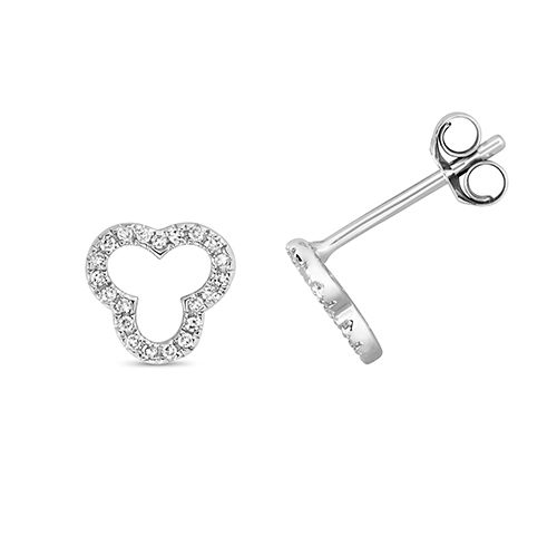 9CT DIAMOND STUDS
