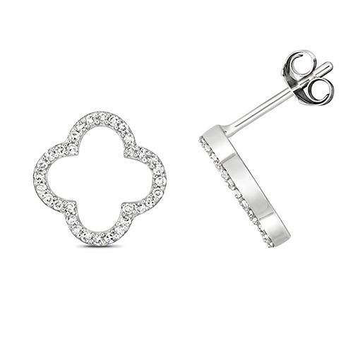 9CT 0.12CT DIAMOND STUDS
