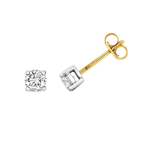 9CT 0.60CT DIAMOND STUDS