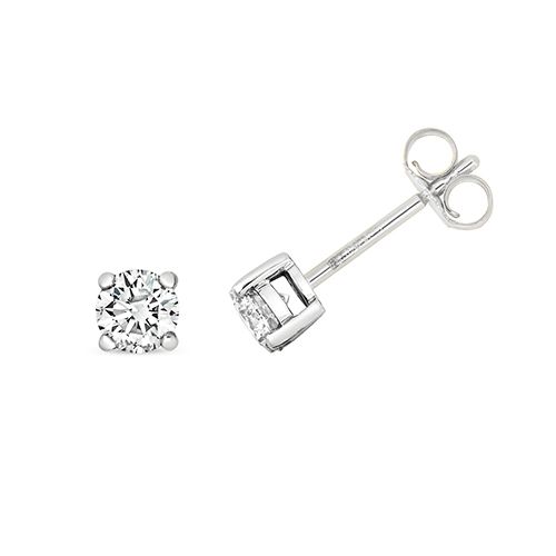 9CT 0.60CT DIAMOND STUDS W/GOLD