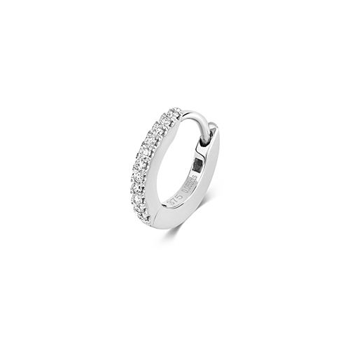 9CT DIAMOND CARTILAGE HOOP