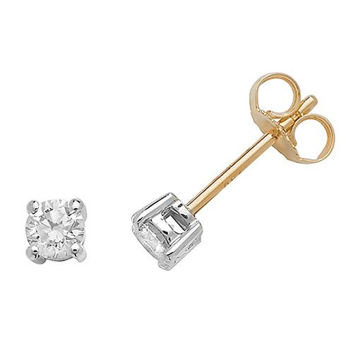 18CT 0.40CT STUDS