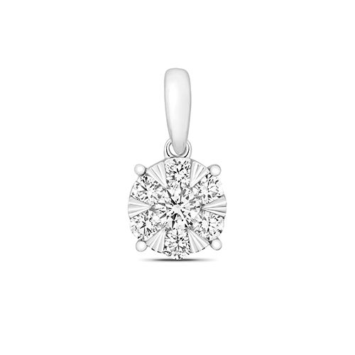 18CT DIAMOND 0.33CT BRILLIANT PENDANT
