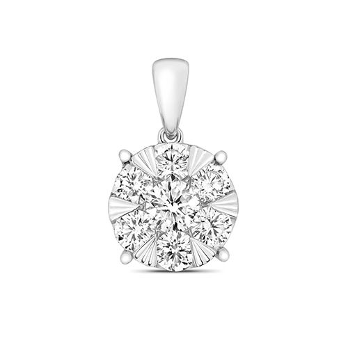 18CT DIAMOND BRILLIANT PENDANT