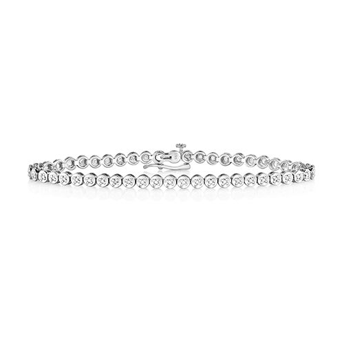 9CT DIAMOND 0.50CT TENNIS BRACELET
