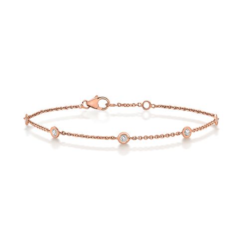 9CT DIAMOND 0.35CT BRACELET