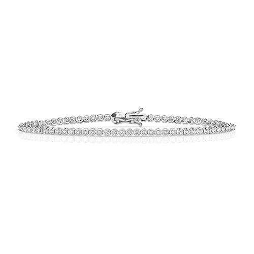 9CT DIAMOND 0.75CT BRACELET